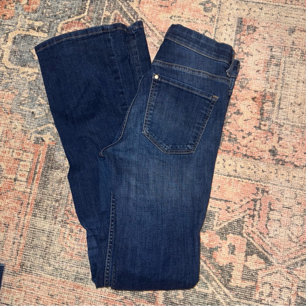 Women's Dark Blue Flare Jeans